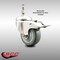 Service Caster 3 Inch 316SS Gray Polyurethane Swivel 3/8 Inch Stem Caster Total Lock Brake SCC SCC-SS316TSTTL20S314-PPUB-381615 - alternate 1